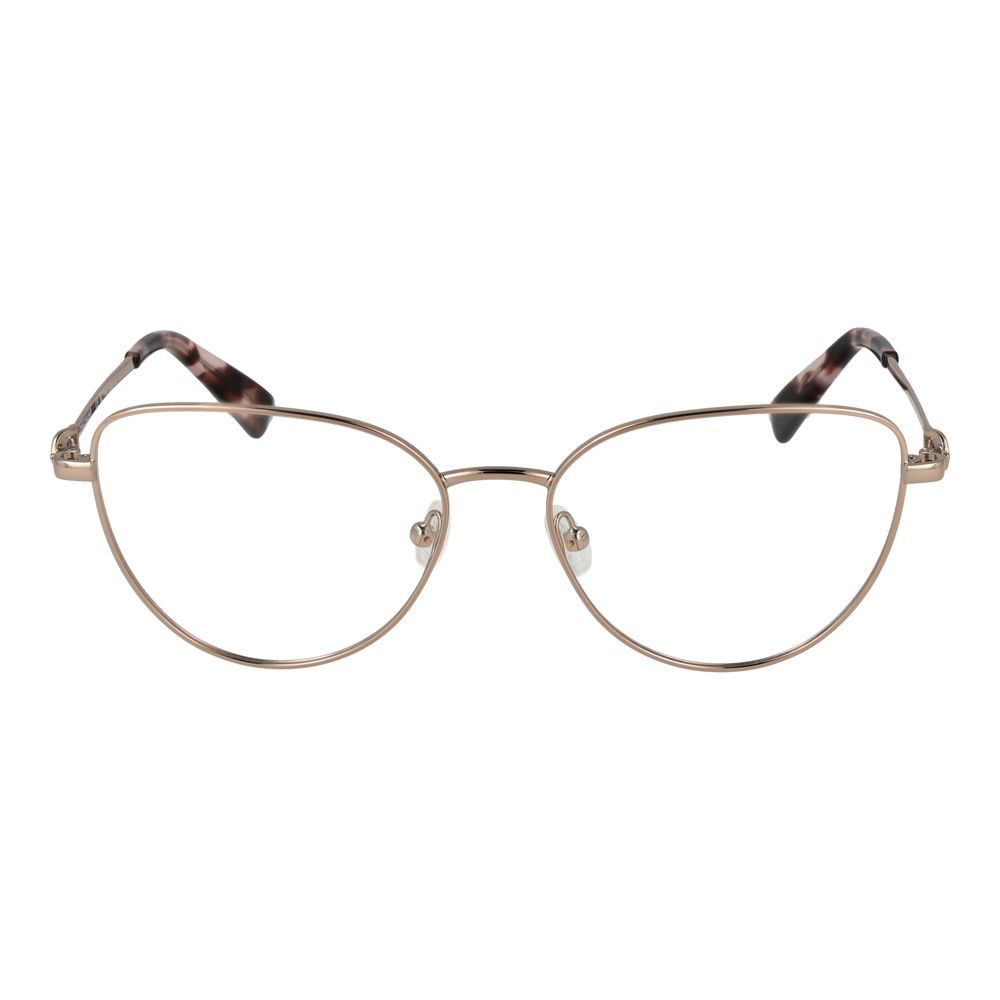 Longchamp Gold Cat Eye Glasses Frame for Women