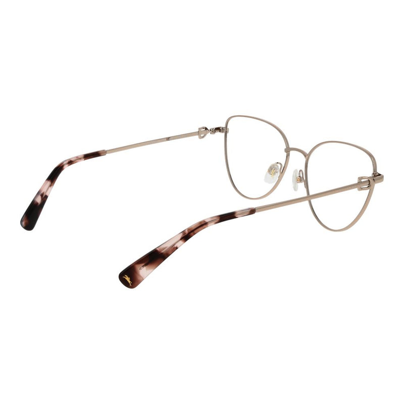 Longchamp Gold Cat Eye Glasses Frame for Women