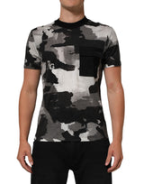 T-shirt à manches courtes pour homme Dolce &amp; Gabbana à motif camouflage multicolore