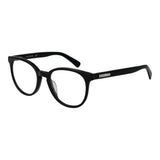 Longchamp Black Women Glasses Frame - Élégant Style Panto