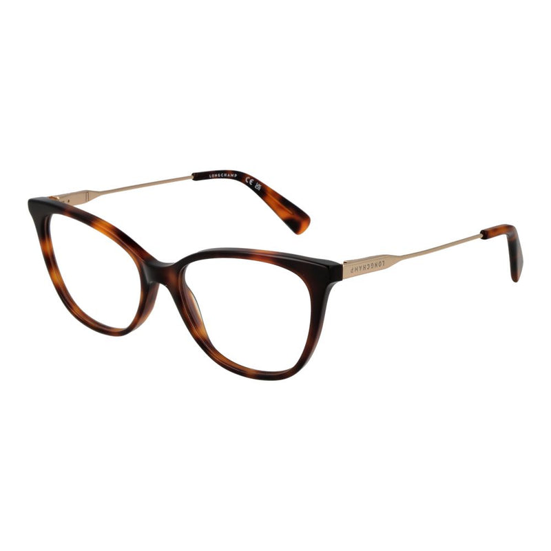 Longchamp Brown Women Glasses Frame - Chic Cat Eye Style