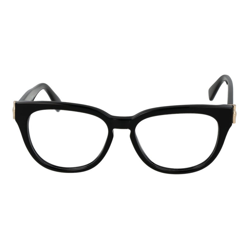 Longchamp Black Women Glasses Frame - Chic Acetate Eyewear
