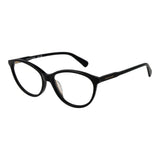 Longchamp Black Women Glasses Frame - Chic Cat-Eye Design
