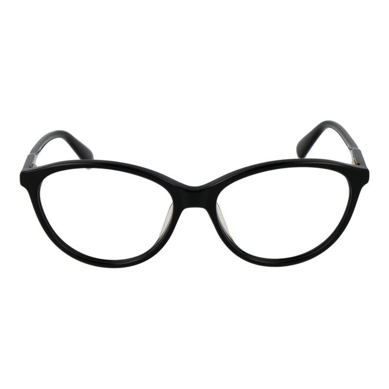 Longchamp Black Women Glasses Frame - Chic Cat-Eye Design