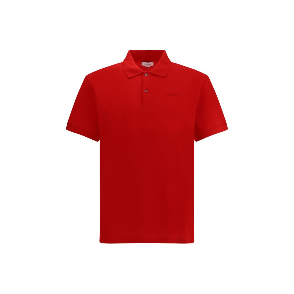 Polo à logo Alexander McQueen