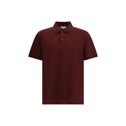 Polo Alexander McQueen avec détail rayé