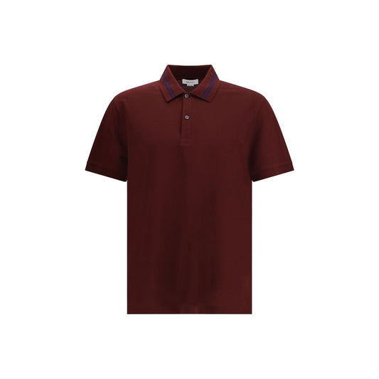 Polo Alexander McQueen avec détail rayé