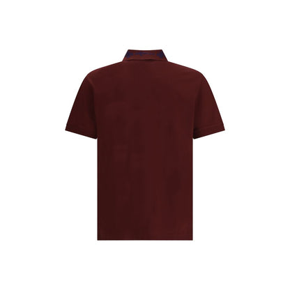Polo Alexander McQueen avec détail rayé