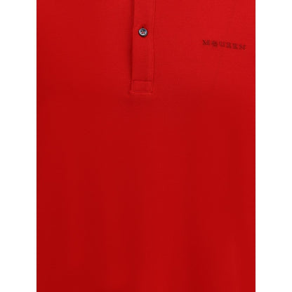 Polo à logo Alexander McQueen