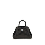 Coperni Mini Data Bag - Sac en Cuir Noir Élégant