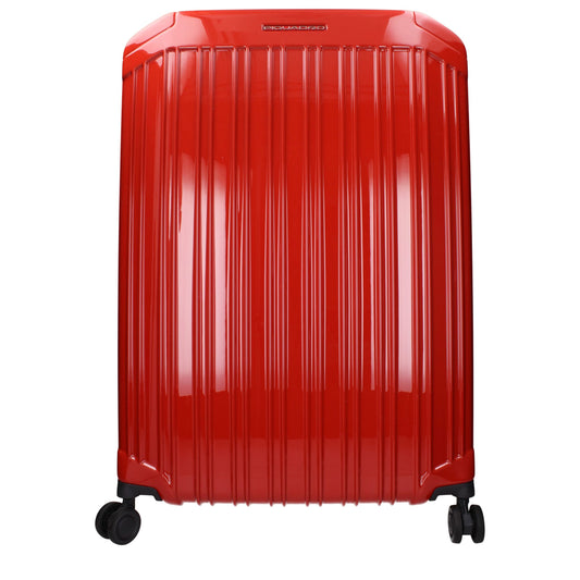 Bagages et articles de voyage Piquadro en polycarbonate rouge
