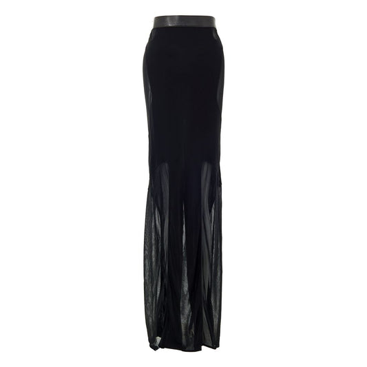 Jupe en viscose noire de Tom Ford