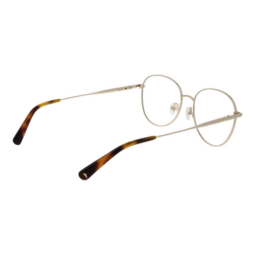 Longchamp Gold Women Glasses Frame - Stylish Eyewear