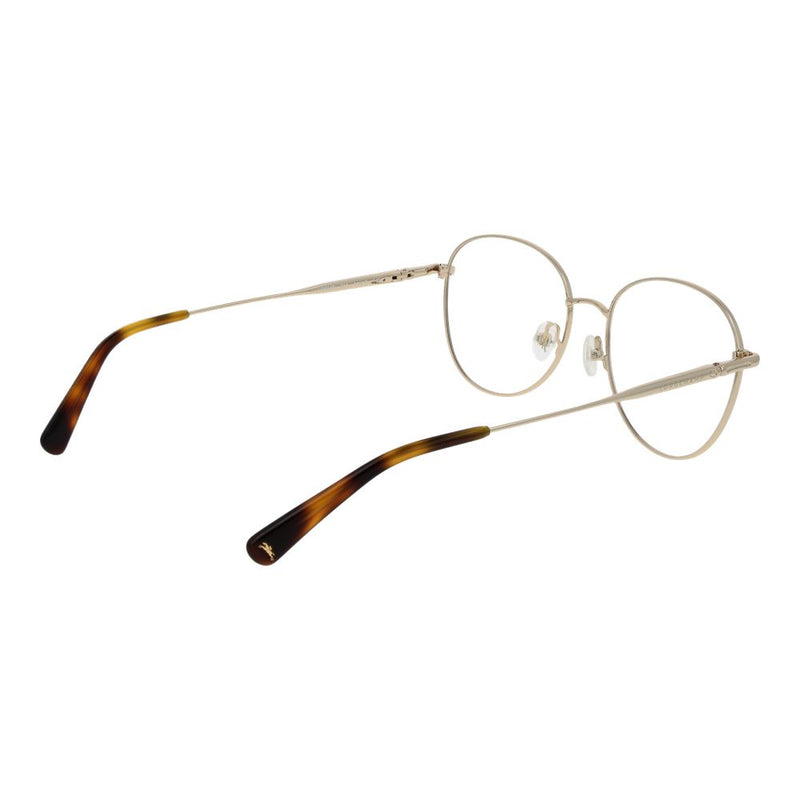Longchamp Gold Women Glasses Frame - Stylish Eyewear