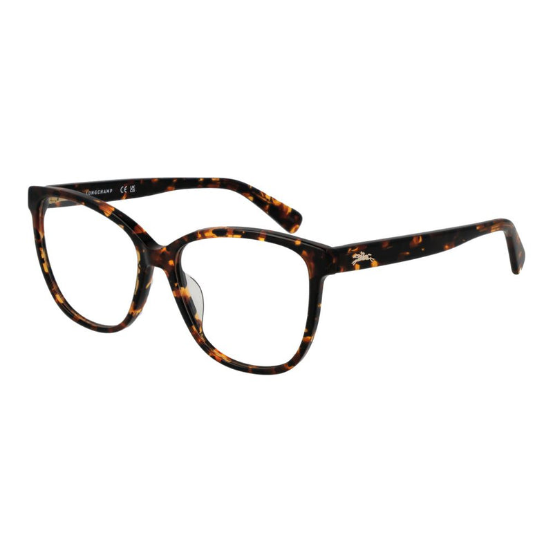 Longchamp Brown Women Glasses Frame - Élégant Design Papillon