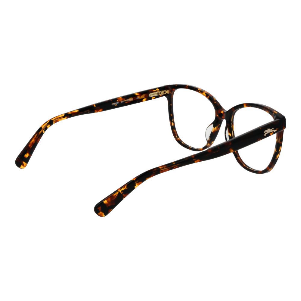 Longchamp Brown Women Glasses Frame - Élégant Design Papillon