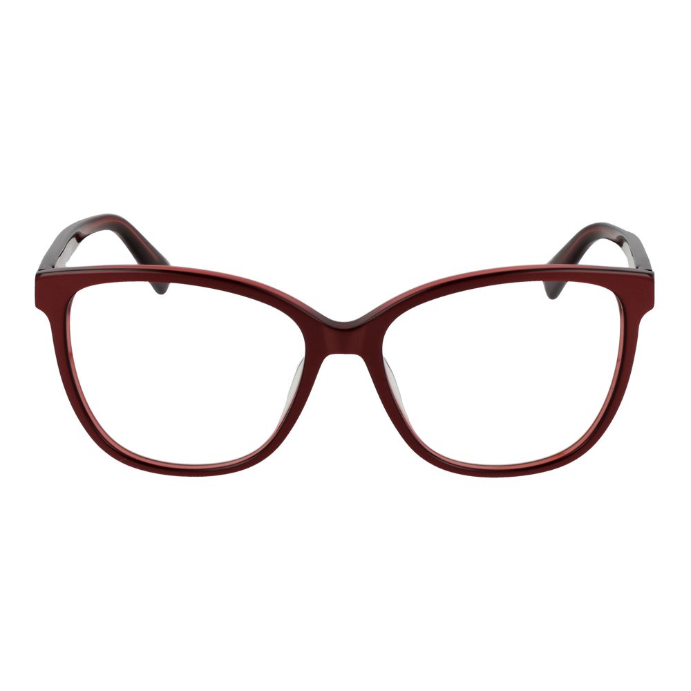 Longchamp Monture de Lunettes Femme Rouge - Design Papillon Élégant