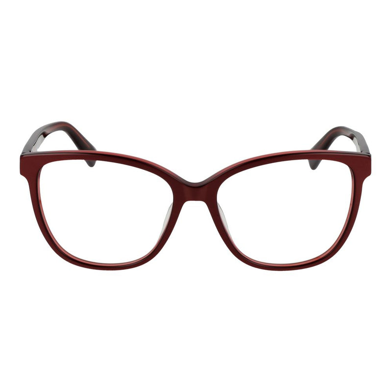 Longchamp Monture de Lunettes Femme Rouge - Design Papillon Élégant