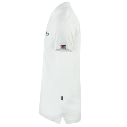 Wit katoenen poloshirt van Aquascutum