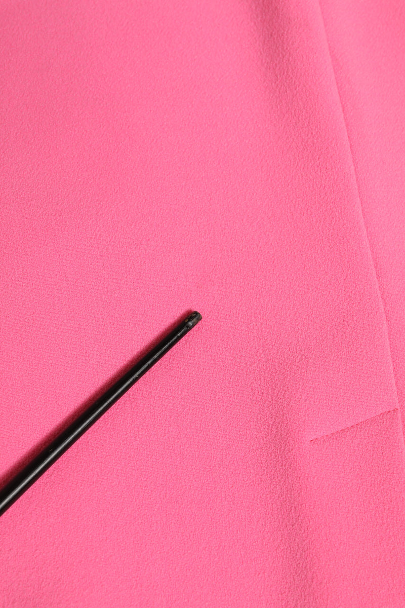 Dolce & Gabbana Pink Midi Dress - Long Sleeves Sheath Style