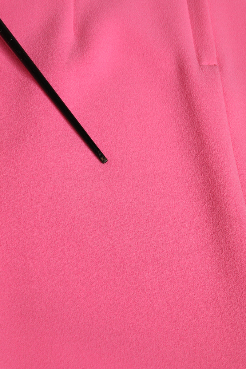 Dolce & Gabbana Pink Midi Dress - Long Sleeves Sheath Style
