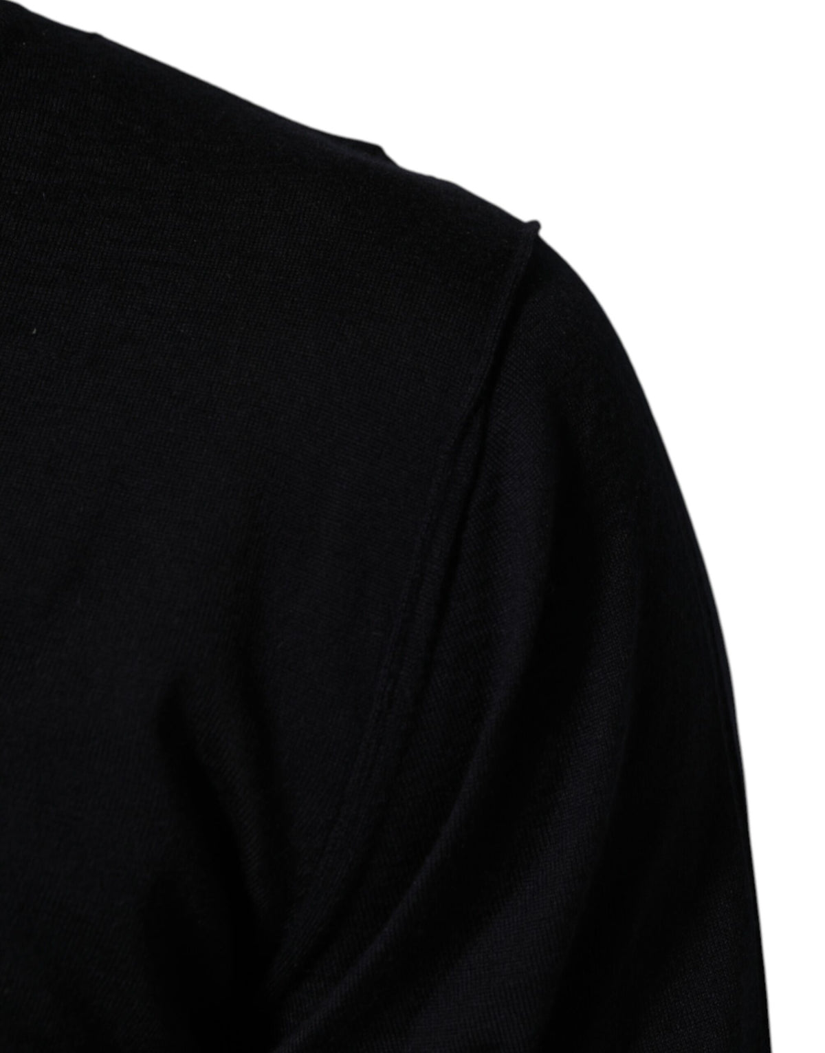 Pull Dolce &amp; Gabbana en cachemire noir à col en V