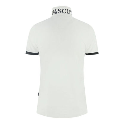 Wit katoenen poloshirt van Aquascutum