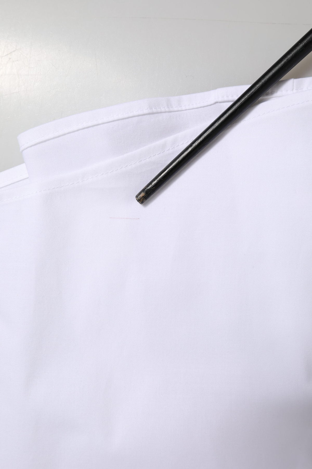 Dolce & Gabbana White Cotton Collared Dress Shirt Top