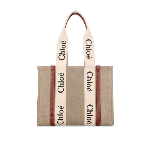 Sac cabas Chloé Woody taille moyenne