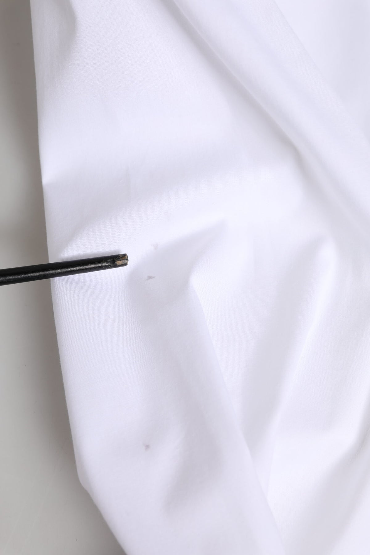 Dolce & Gabbana Chemise Blanche en Coton à Col Structuré