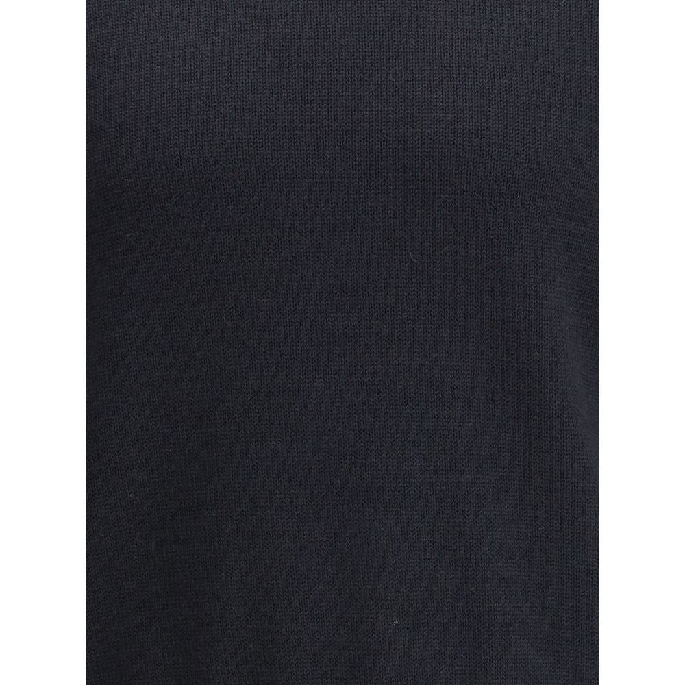 Our Legacy True Roundneck in Off Black Rustic Merino