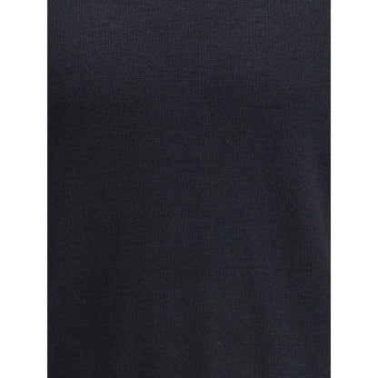 Our Legacy True Roundneck in Off Black Rustic Merino