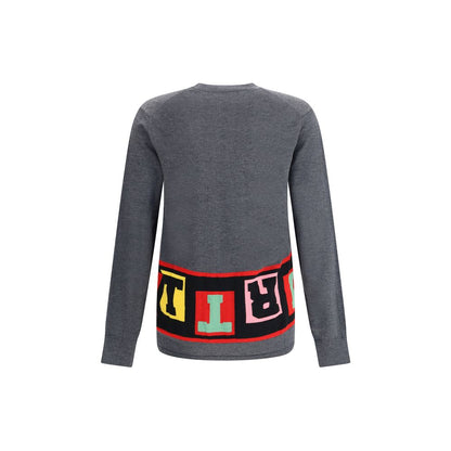 Comme Des Garçons Crewneck Sweater with colorful lettering