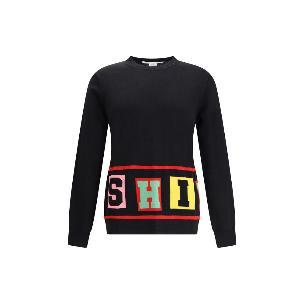 Comme Des Garçons Crewneck Sweater with colorful lettering