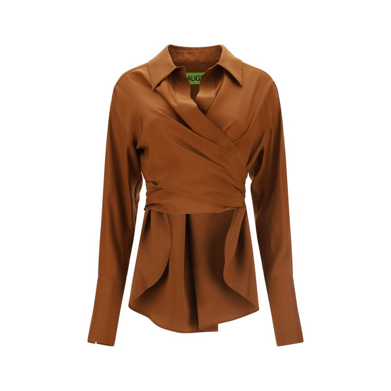 GAUGE81 Sabinas Shirt - Élégance Moderne en Soie