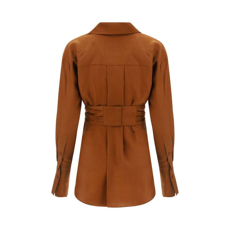 GAUGE81 Sabinas Shirt - Élégance Moderne en Soie
