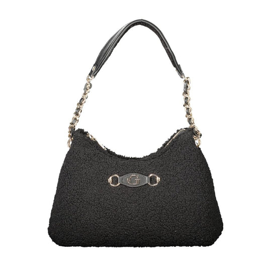 Guess Jeans Zwarte Polyester Handtas