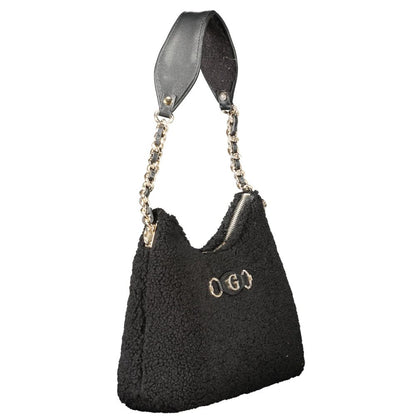 Guess Jeans Zwarte Polyester Handtas