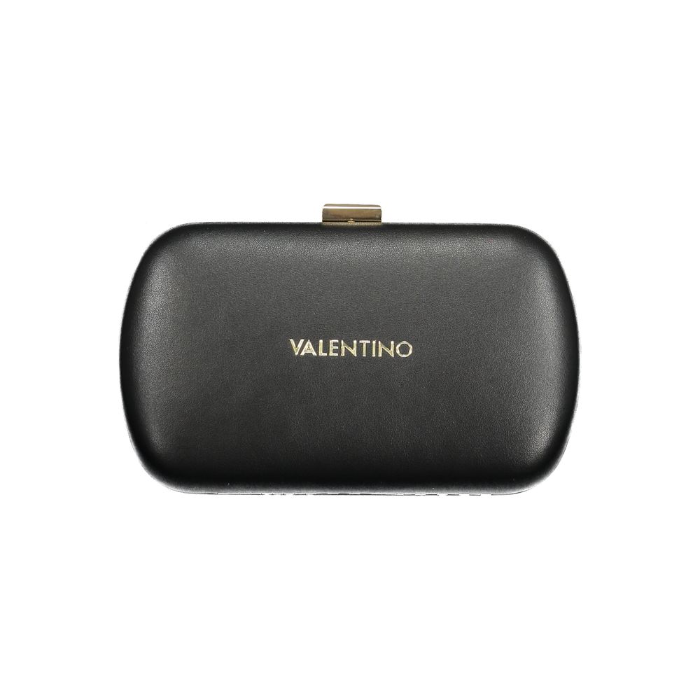 Mario Valentino Sac À Main Noir Polyéthylène avec Bandoulière Amovible