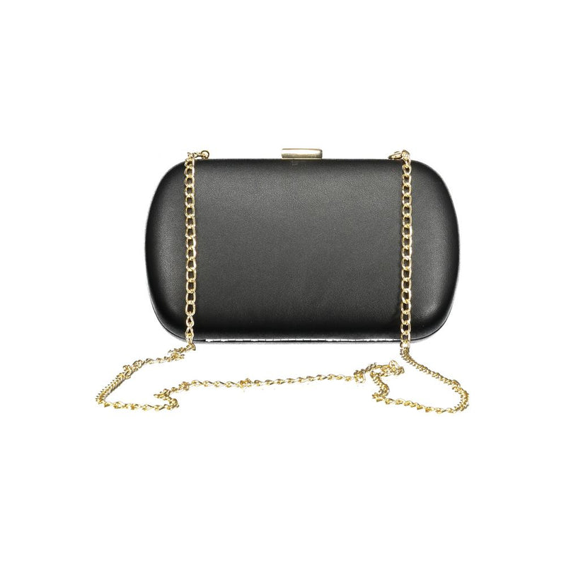 Mario Valentino Sac À Main Noir Polyéthylène avec Bandoulière Amovible