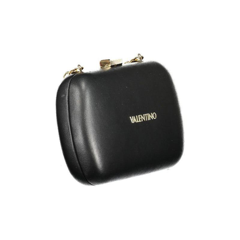 Mario Valentino Sac À Main Noir Polyéthylène avec Bandoulière Amovible