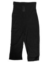 Dolce & Gabbana Black High Waist Midi Trousers