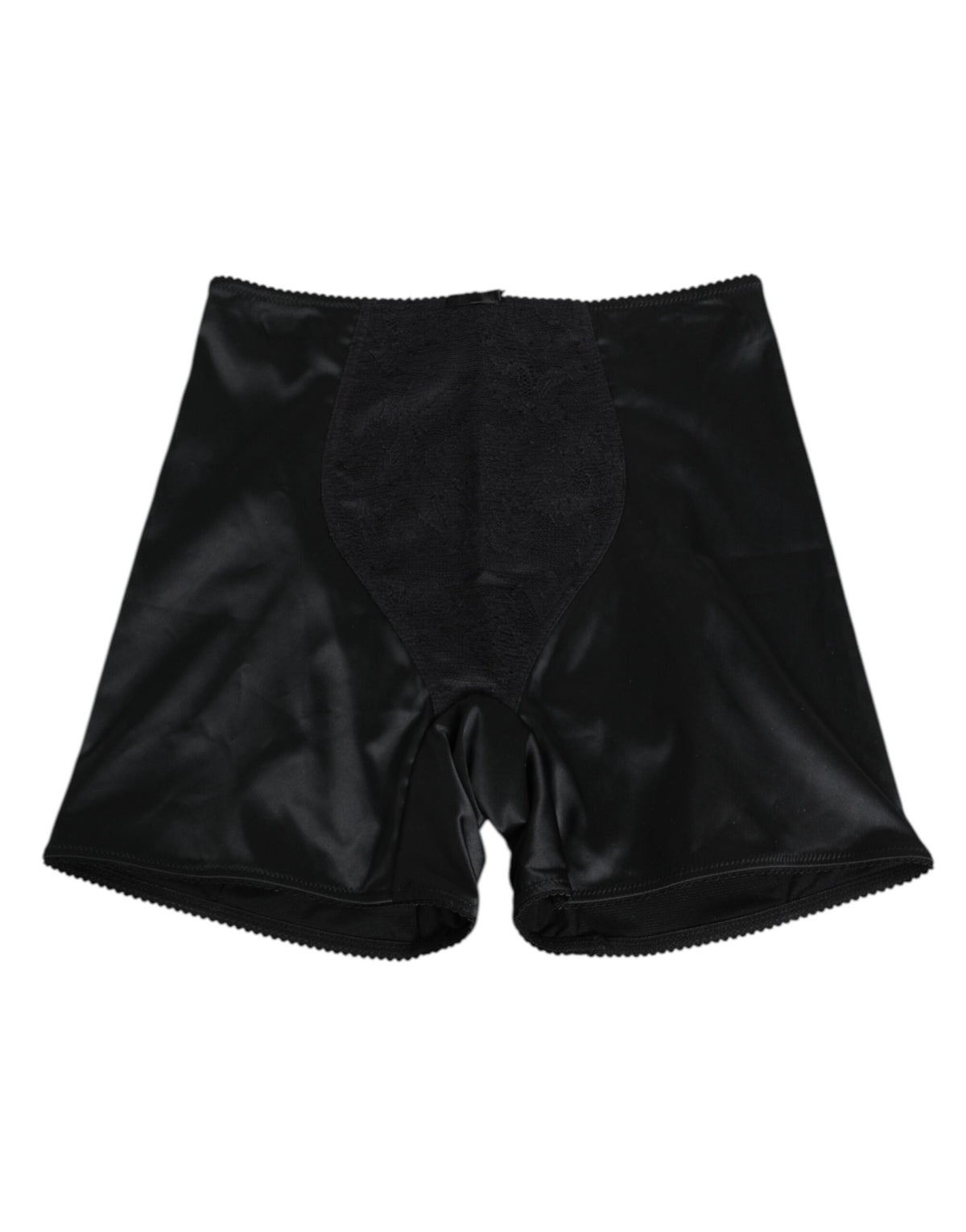 Dolce & Gabbana Black Silk Stretch Cycling Slip Shorts for Women