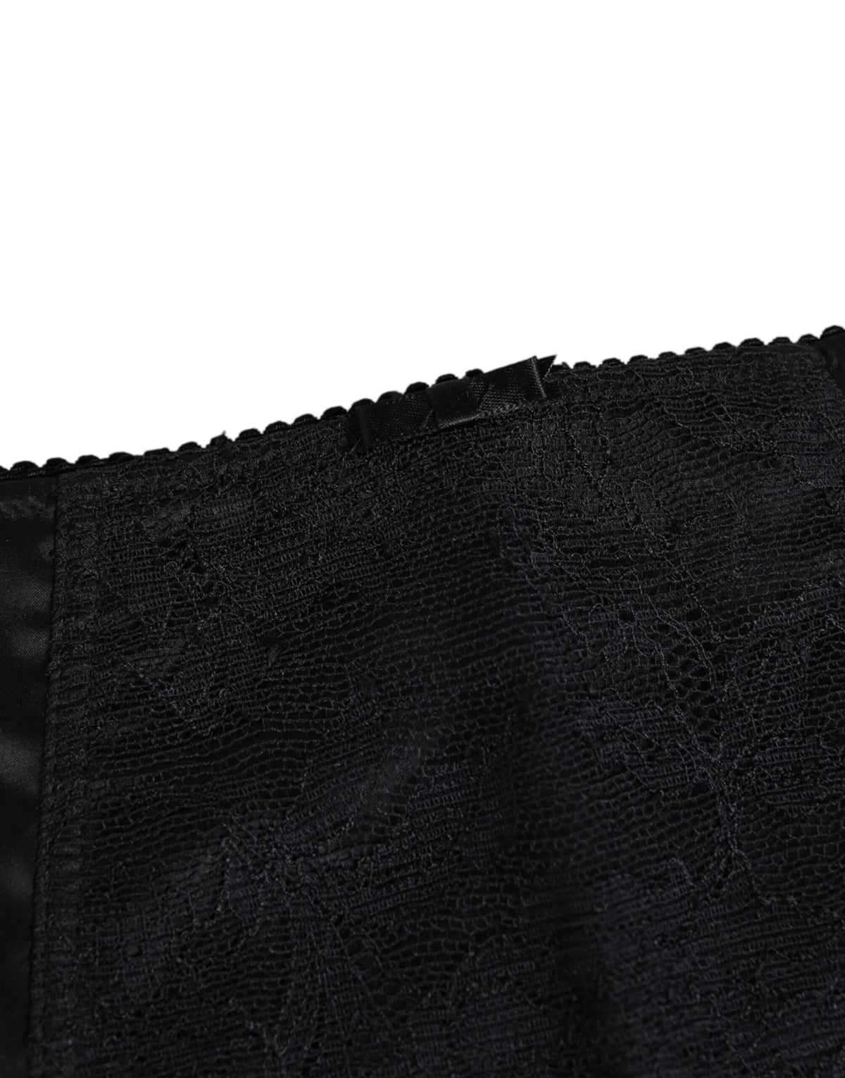 Dolce & Gabbana Black Silk Stretch Cycling Slip Shorts for Women