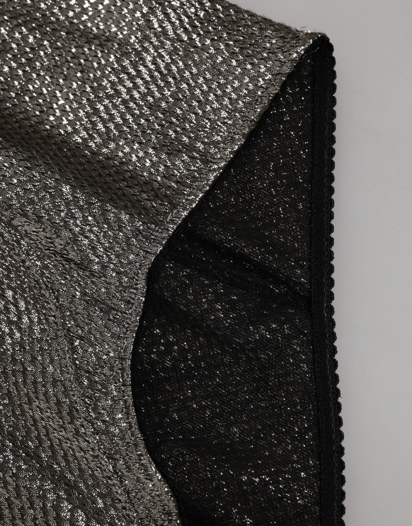 Dolce & Gabbana Gray Silk Stretch Slip Girdle Panty Underwear