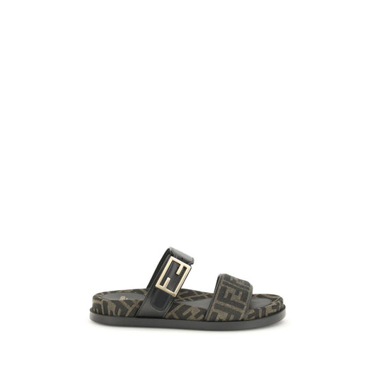 Sandale en tissu FF de Fendi
