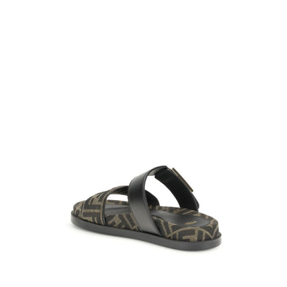 Sandale en tissu FF de Fendi