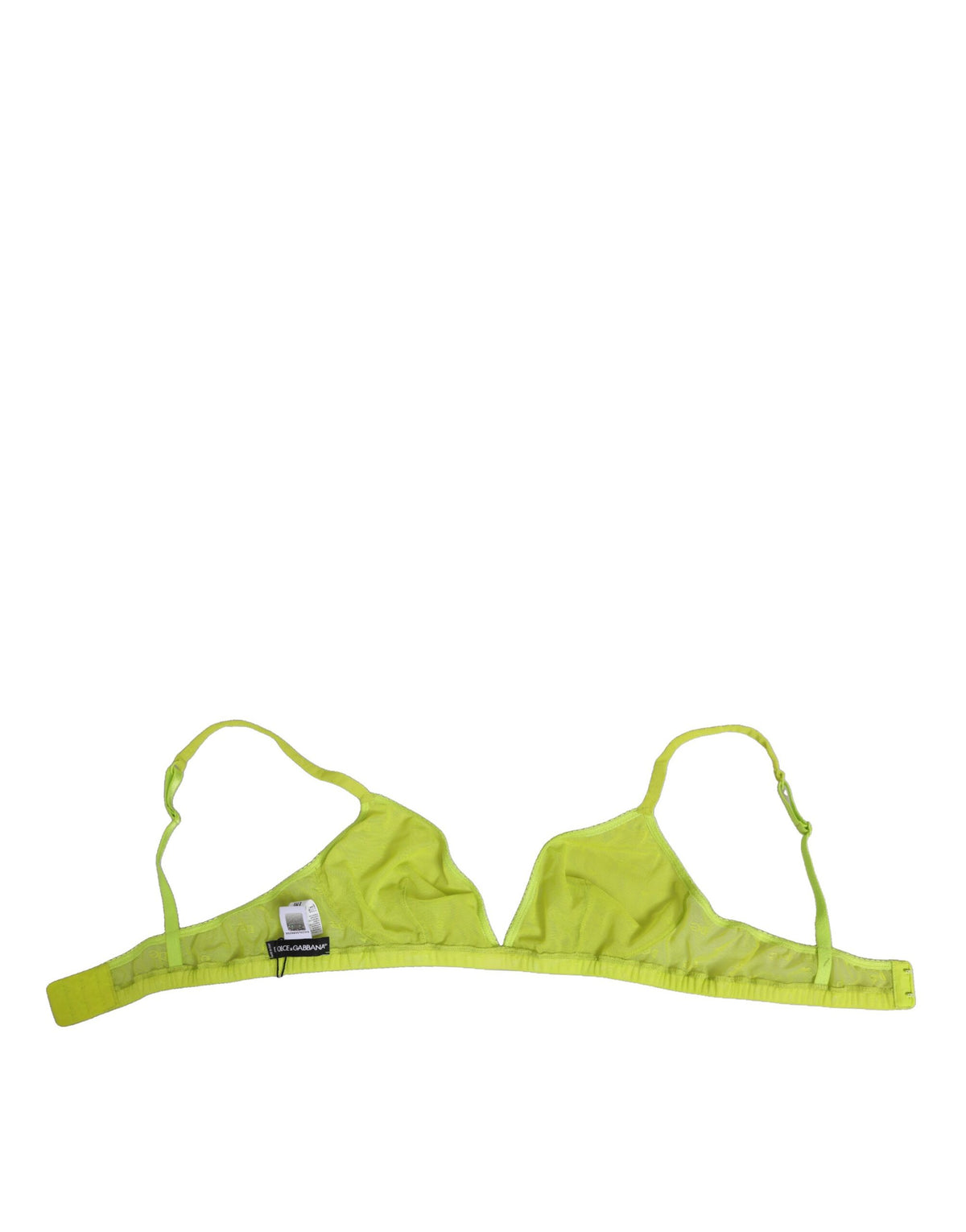 Dolce & Gabbana Brassière Soft Cup Jaune Vert