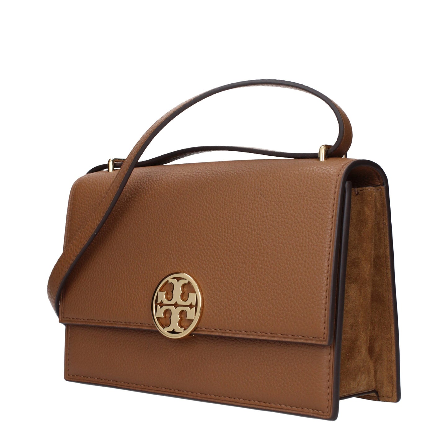 Sacs à bandoulière en cuir marron de Tory Burch