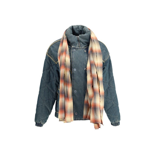 Veste en jean et duvet MARBELL avec écharpe